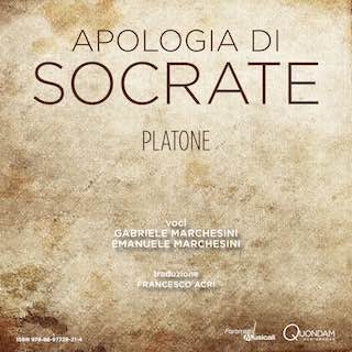 cover audiobook Apologia di Socrate