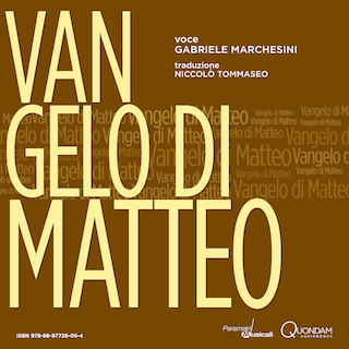 cover audiobook Vangelo di Matteo